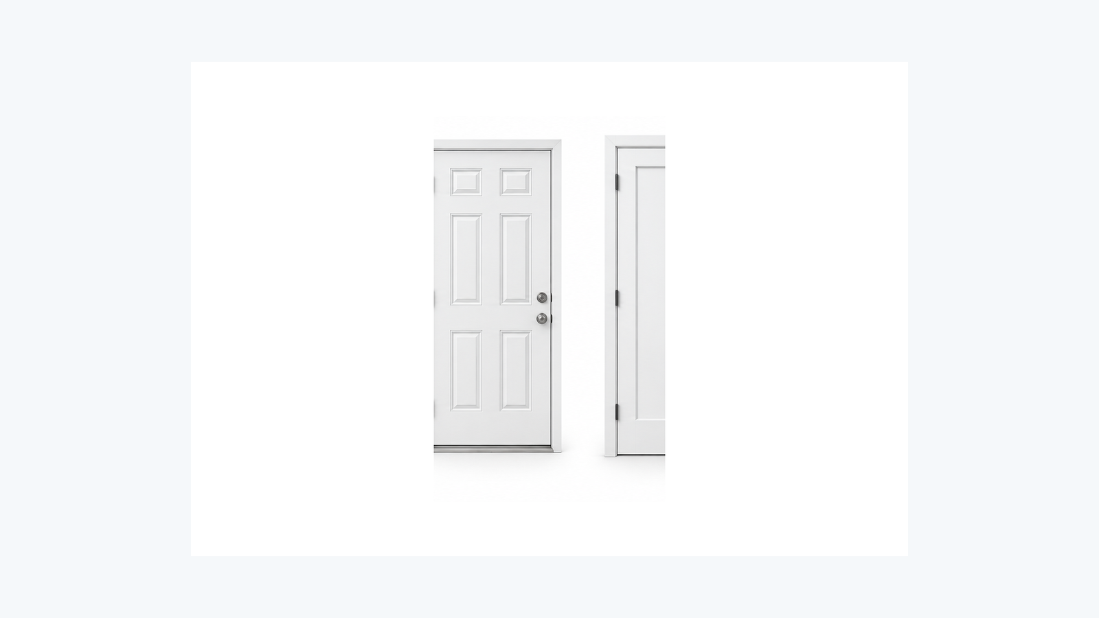 Complete pre-hung entry system technical reference photo